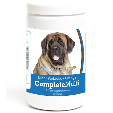 Healthy Breeds Mastiff all in one Multivitamin Soft Chew, 90PK 192959010671